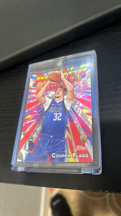 COOPER FLAGG RARE Rookie COLOR SPLASH INVESTMENT CARD ROTY | MAVERICKS RC