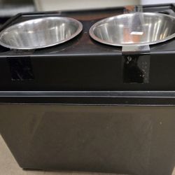 Airtight Elevated Pet Feeder w/ Food Storage Container-PLEASE READ DESCRIPTION 
