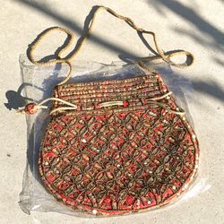 Original Indian Handmade Gift Hub, Potli Bag (Silver Lake)