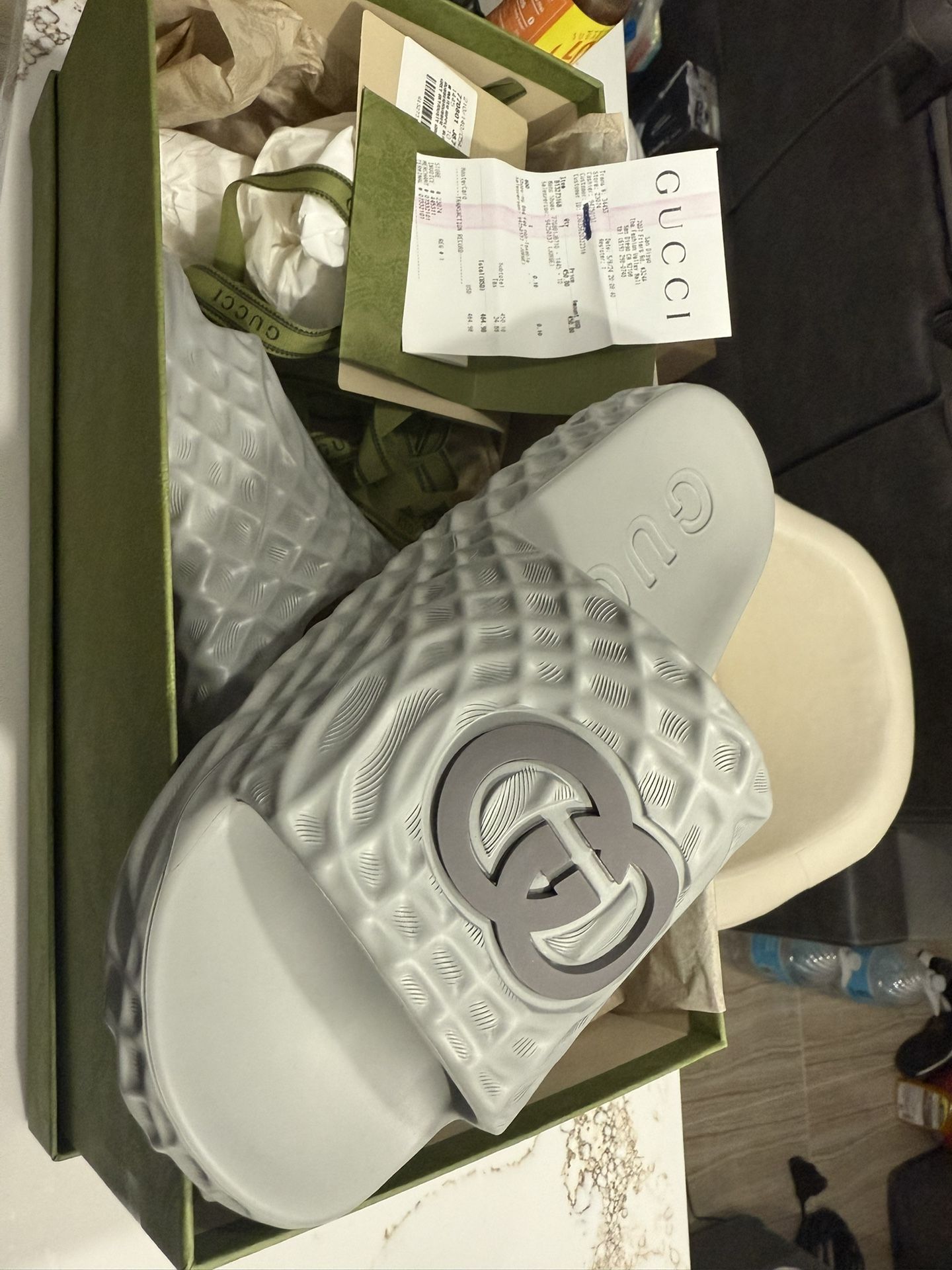 Gucci Slides Size 10 Men’s (If You Wear Size 11 Men’s They Will Fit Perfectly)
