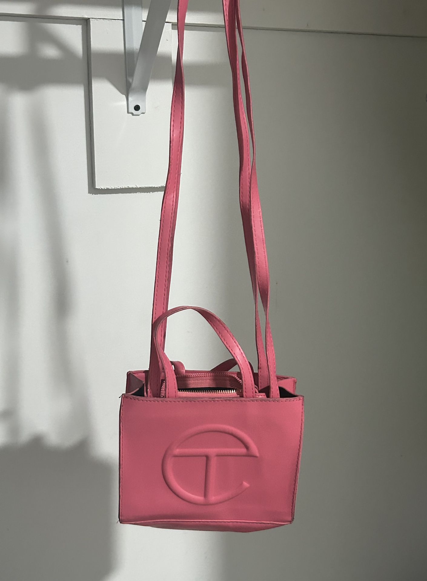 Telfar Classic pink Small Shopping Bag 