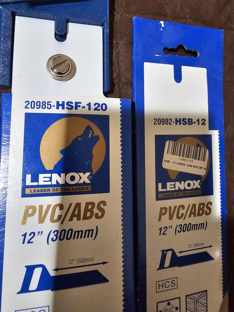 Lenox PVC 12 Inch Saw With Extra Blade