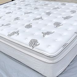 Queen Beautyrest Pillow Top Mattress – Barely Used | $150 | Delivery Available