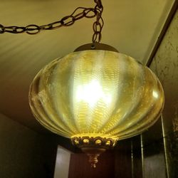Hard Wired Vintage Lamp