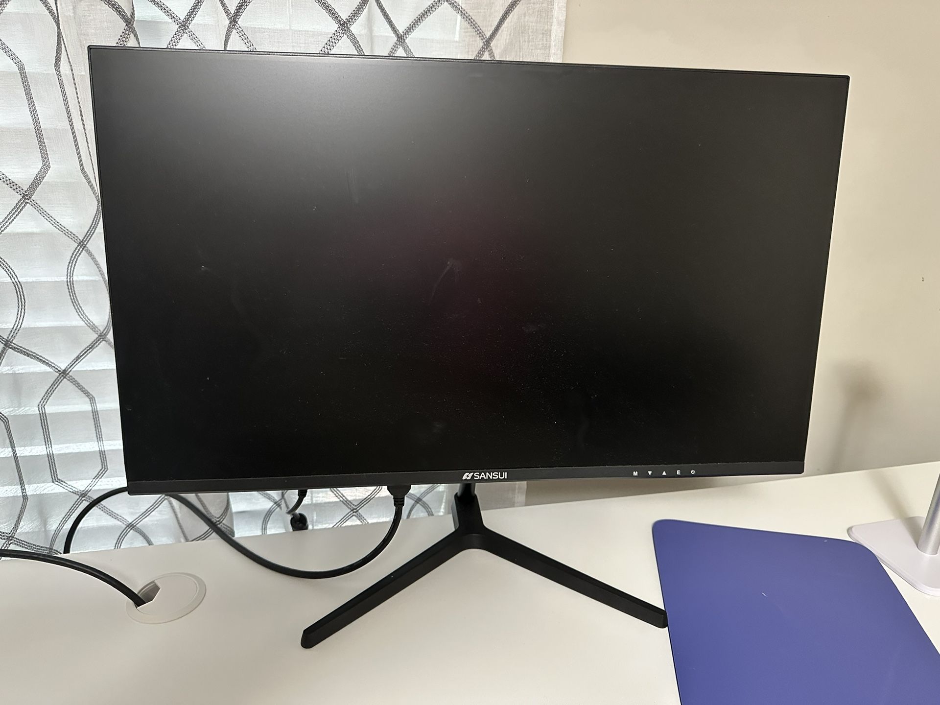 Two Computer Monitors
