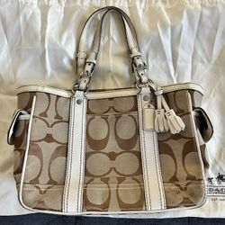 Coach Shoulder Tote