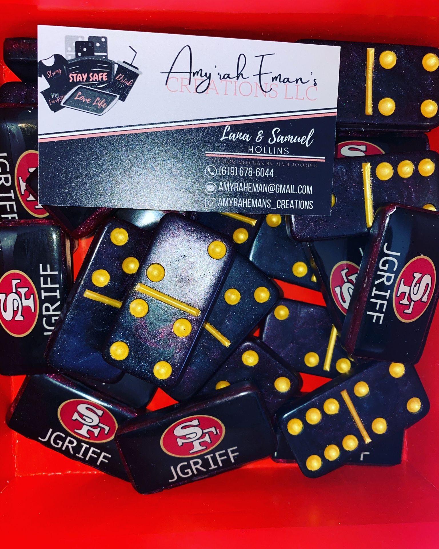 Custom Dominos. GREAT GIFTS 🎁