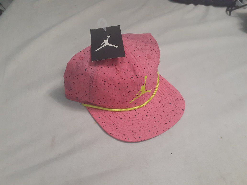 Jordan pink hat
