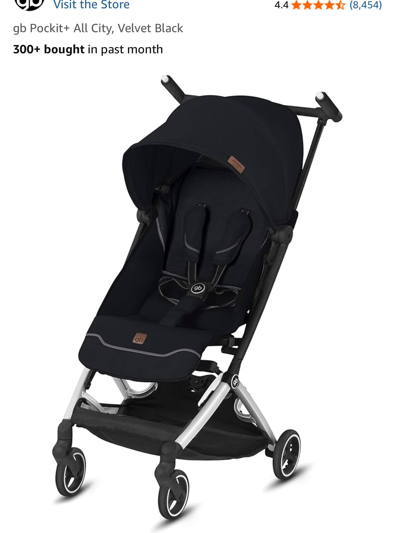 Stroller gb Pockit+ All City Black