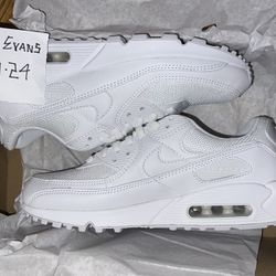 Nike Air Max 90 (white/white) Size 9 (Women’s) 