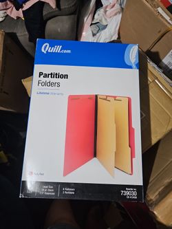 Partition folders