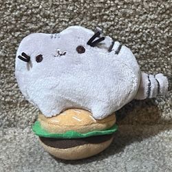 Pusheen Hamburger Plush Keychain Blind Box Series 1  GUND set of 2