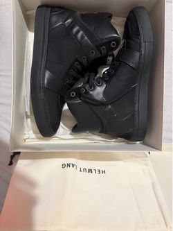 Helmut Lang men’s high top sneaker
