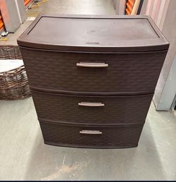 3 Drawer Plastic Cabinet