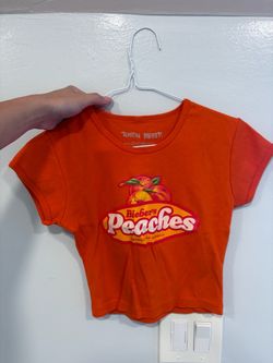 Peaches Justin Bieber crop top (M)