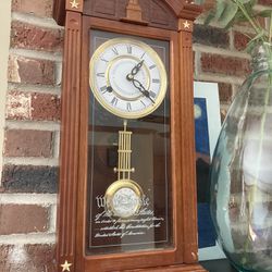 United States Of America Constitution Clock- Needs Repair