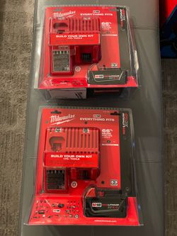 Milwaukee m18,  m12 combo kit,  battery and charger