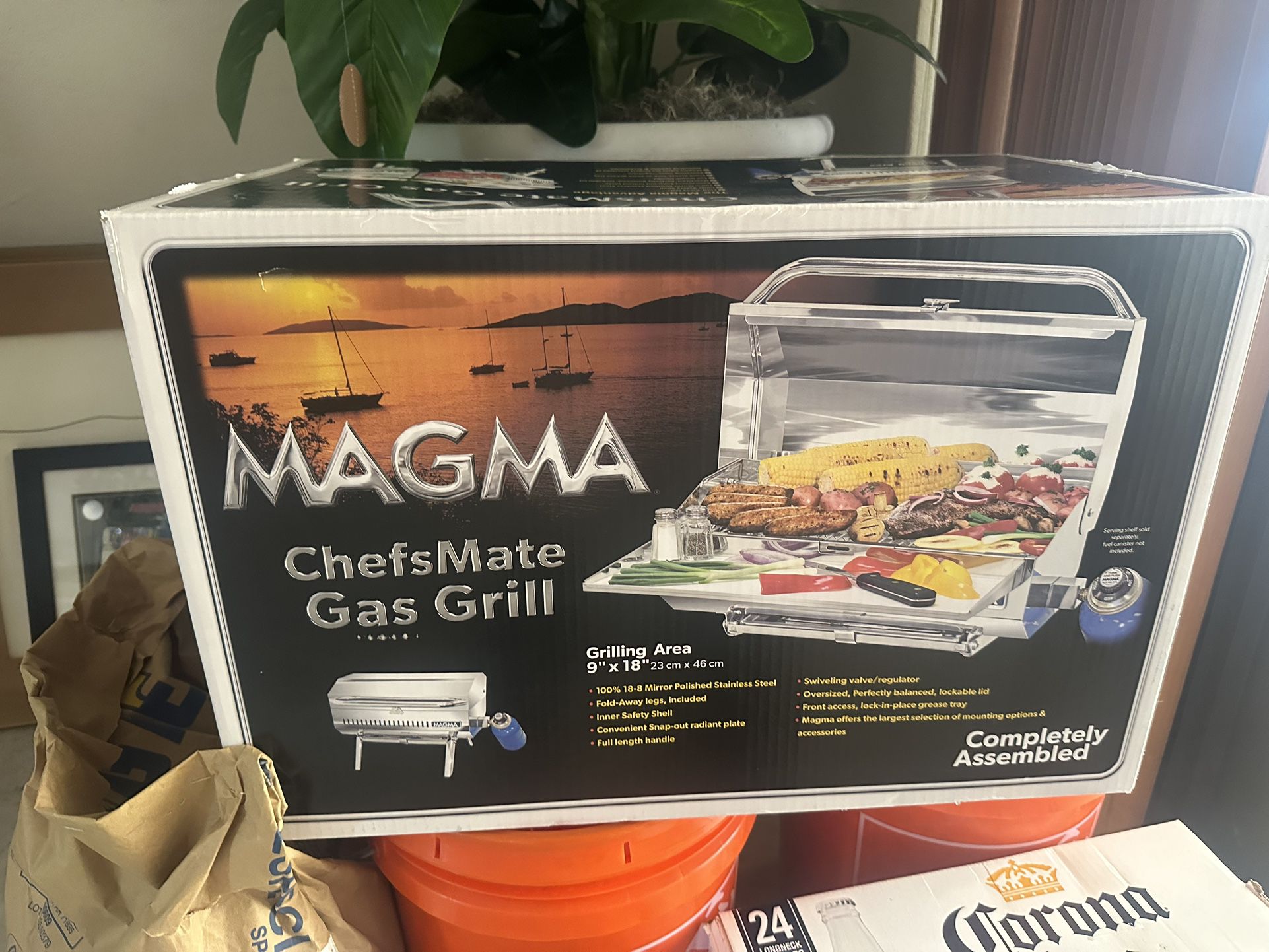 Magma Boat Grill