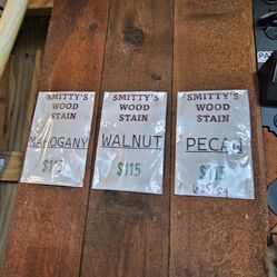 Smittys wood stain 5 gal