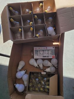 Light bulbs. Variety. Price is for all