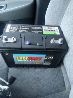 Everstart marine platinum battery brand new