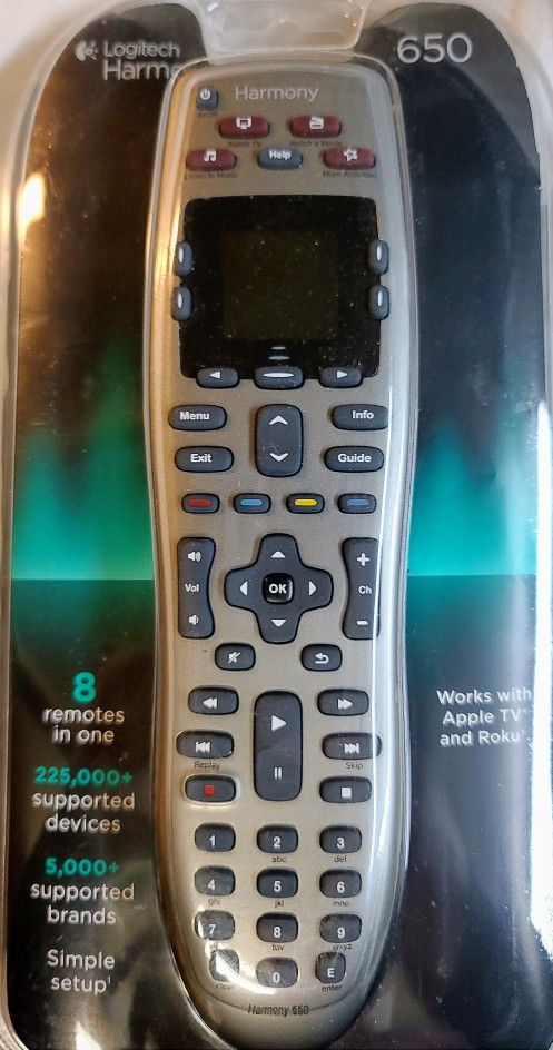 Logitech Harmony 650 Remote Control