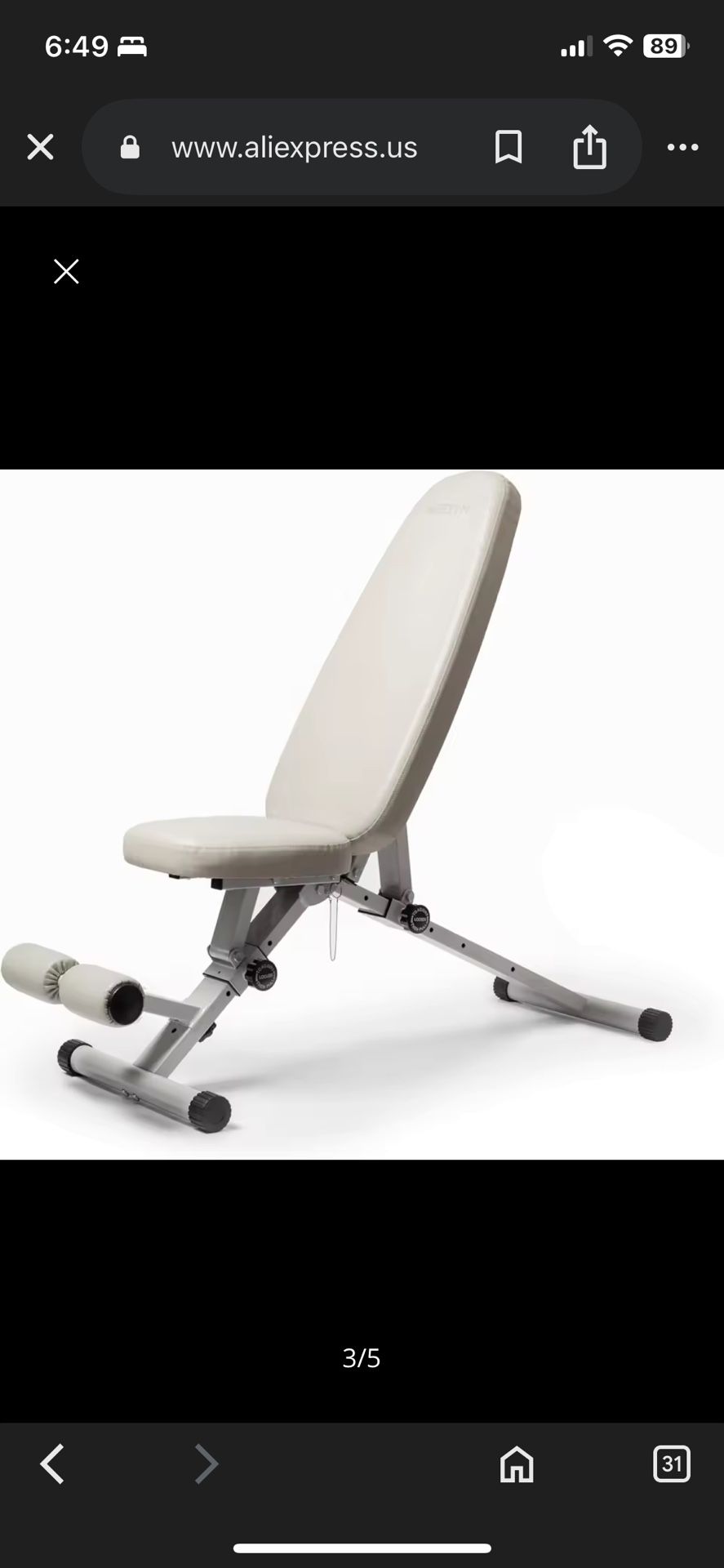 Wegym Fitness Bench