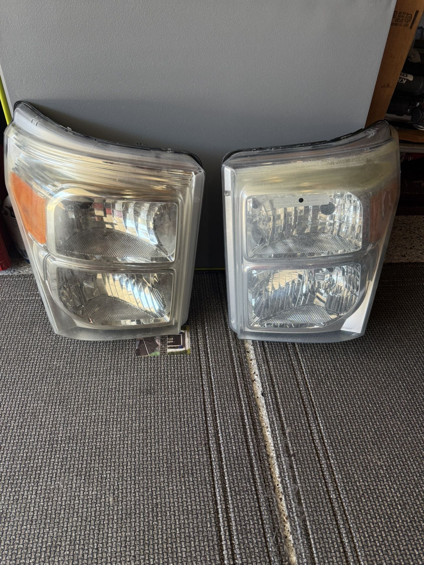 F250 Used Head Lamp Housing (left & Right)