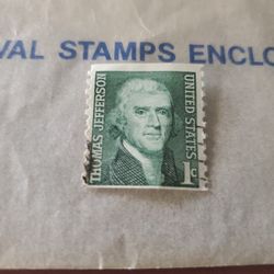 Thomas Jefferson 4 Cent Stamp