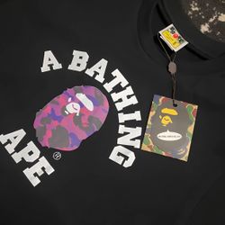 Purple Camo Bathing Ape Shirt 