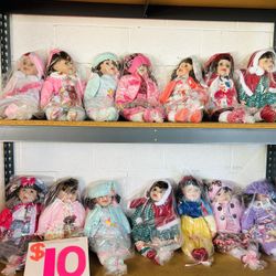 Beautiful Dolls $10