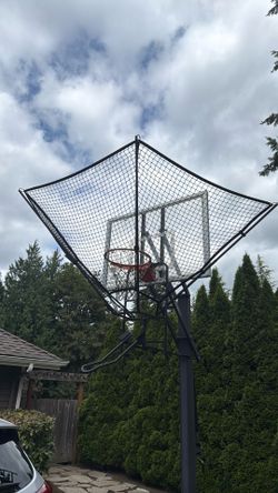 Dr. Dish iC3 Basketball Shot Trainer - Basketball Hoop Rebounder - Used, Like New