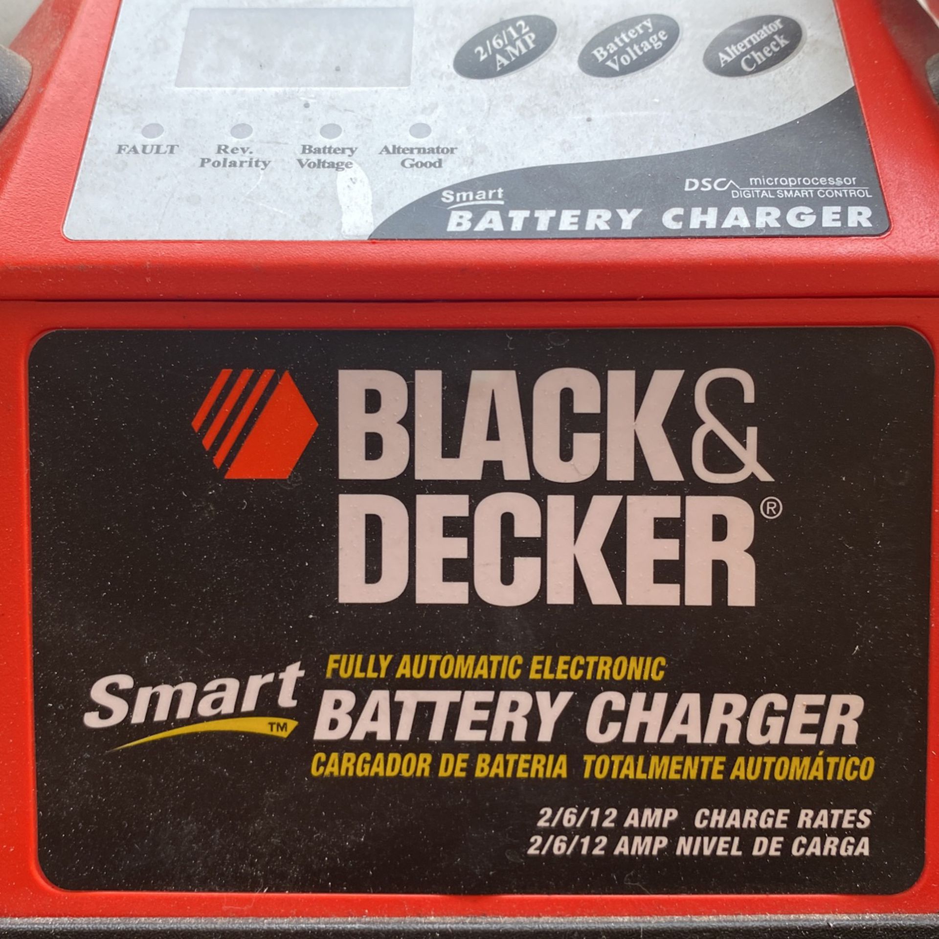 BLACK+DECKER BC25EWB 25 Amp High Frequency Battery Charger with Smart  Interface for Sale in Dade City, FL - OfferUp