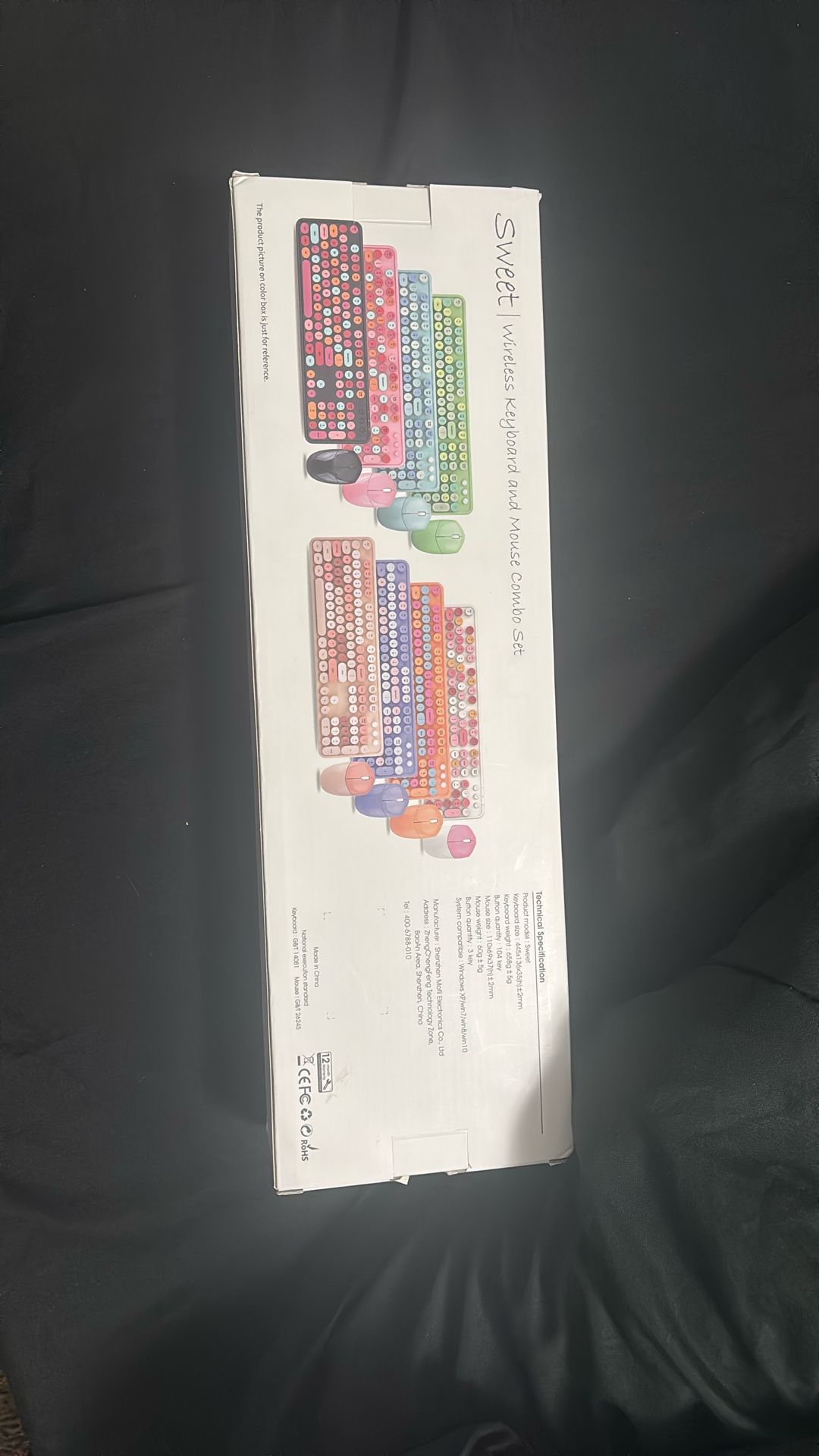Sweet Wireless Keyboard And Mouse Combo Set