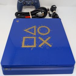 (Pick Up In Store) PlayStation 4 "Days of Play" Limited Edition Console Bundle (1TB HD, CUH-2115B)