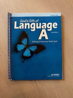 Abeka 4th grade ELA Writing & Grammar textbook answer key