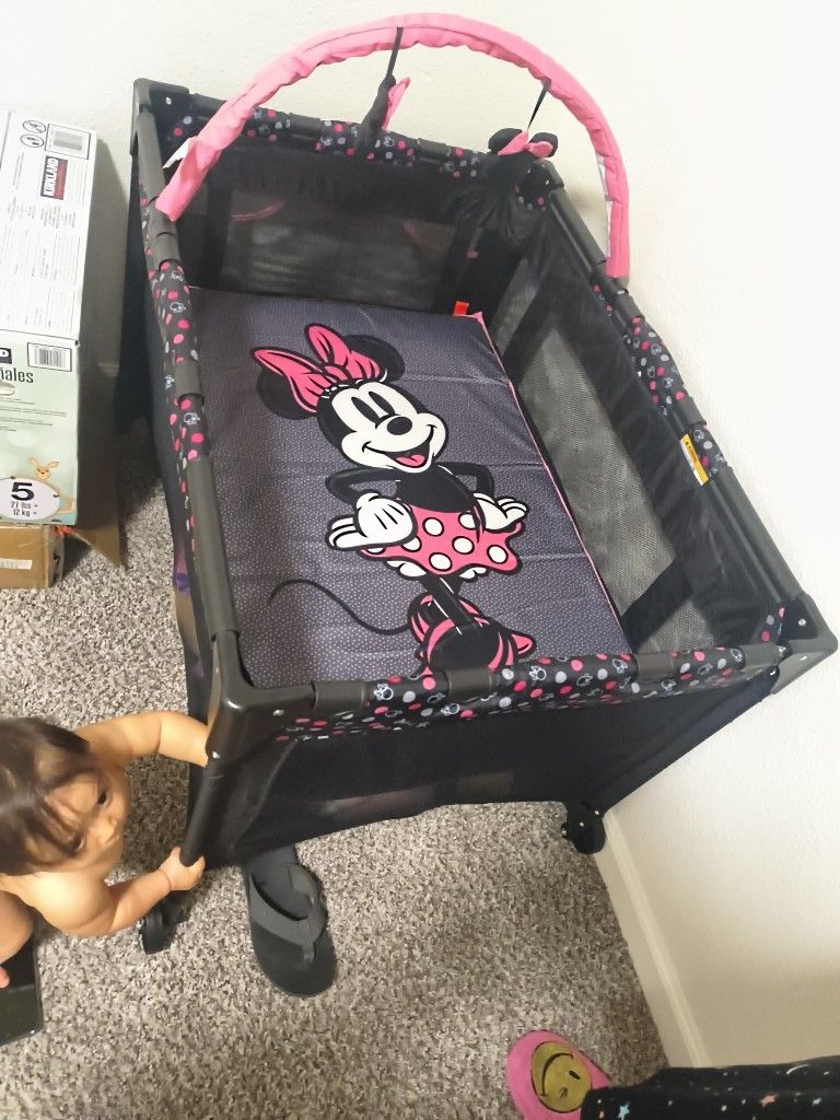 Minnie Mouse Playpen Never Been Used