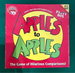 Apples to Apples Party Box Board Game - Complete