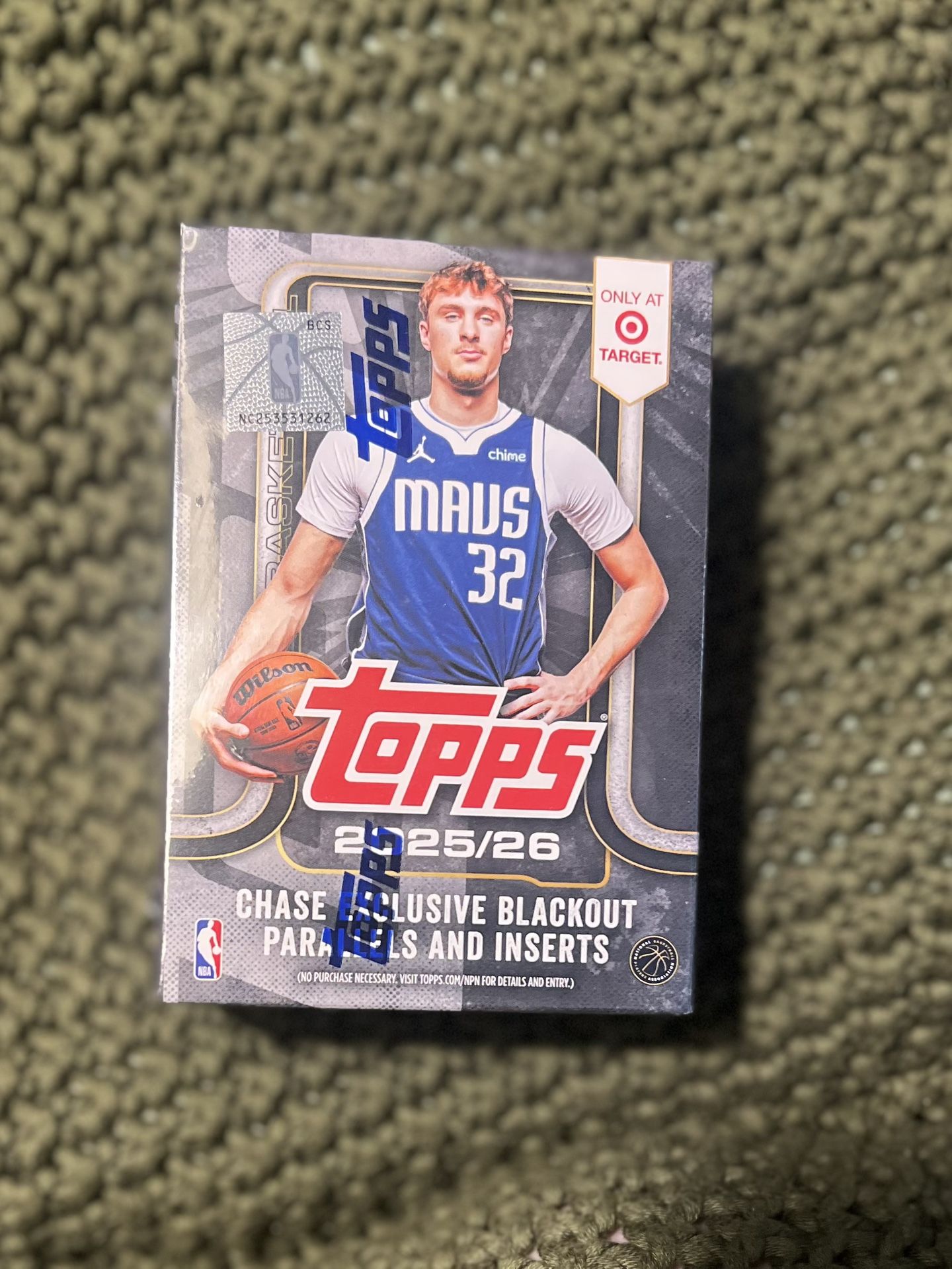 2025-26 TOPPS Chrome Basketball TARGET Sealed Value