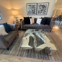 Zgallerie sofa+arm chair  sets