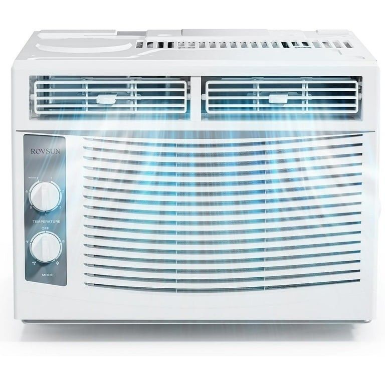 ROVSUN 5,000 BTU 115V Window Air Conditioner with Remote Control & Install Kit