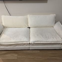 White couch