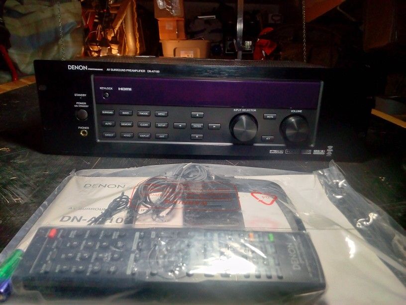Denon Professional AV Surround Pre Amplifier DN-A7100