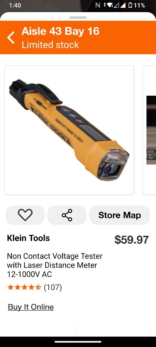 Klein Voltage Tester