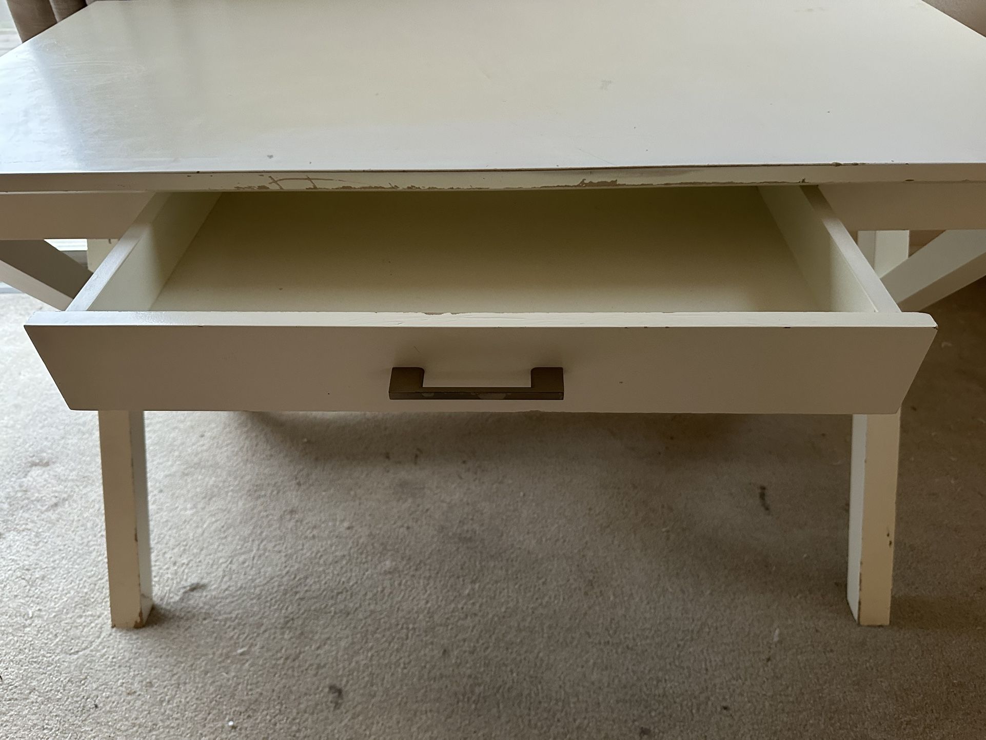 White Wooden Desk