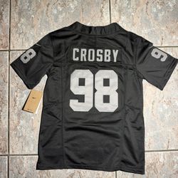 Raiders Maxx Crosby Jersey #98 Youth/ Kids
