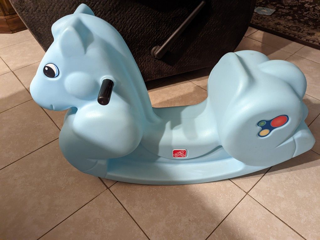 Step 2 Blue Rocking Horse
