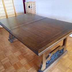 Authentic 1975 Williams Furniture  Mediterranean Dining Room Table