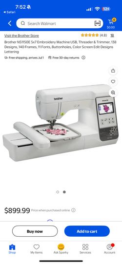 Brother Ns1150e Embroidery