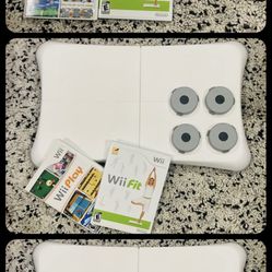 Nintendo Wii Fit & Wii Play w/ Balance Board Controller Tested